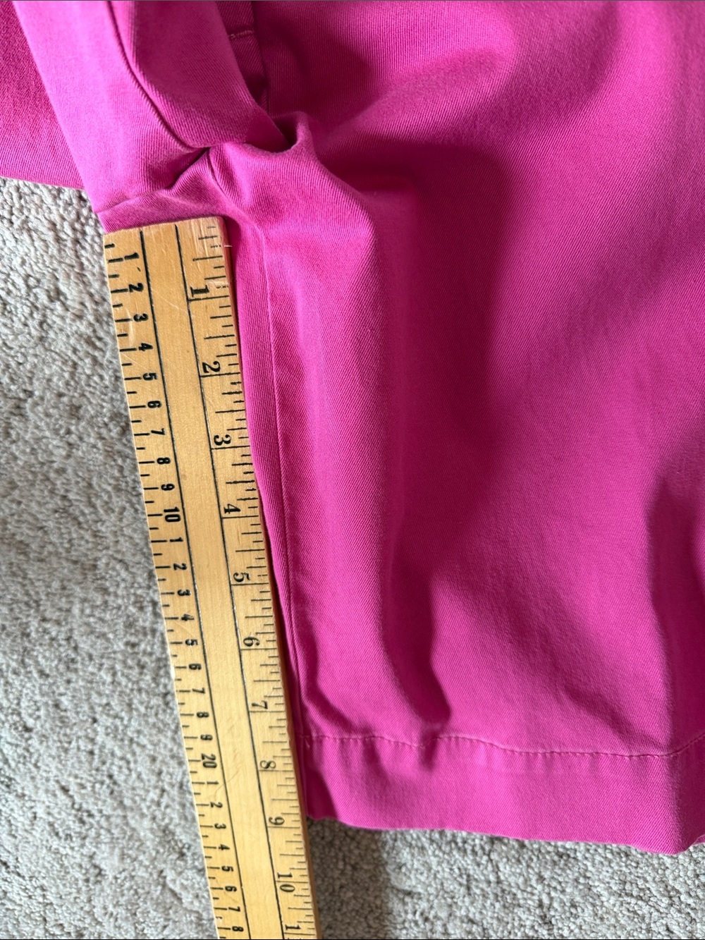 J. Crew Pink City Fit Chino Bermuda Shorts size 8 - Picture 8 of 8